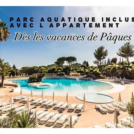 Apartment T2 En Rez De Jardin Privatif Cloture , Cap Esterel Pierre Et ,piscine Chauffee Des Le 05 Avril Au 02 Novembre