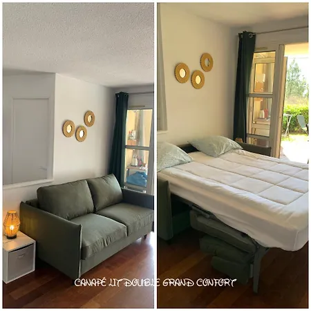 Grand T2 Jardin Cloture Et Terrasse Couverte , Cap Esterel Pierre Et ,piscine Chauffee Des Le 05 Avril Au 02 Novembre Appartamento *