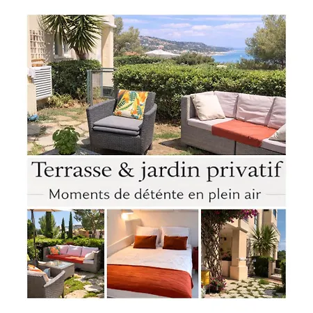 Premium Genius -vue -jardin Clôturé -terrasse -parking - Piscine Chauffée Du 04 Avril Au 01 Novembre- Raphaël Apartamento