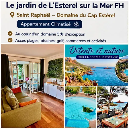 Premium Genius - Separee -vue -jardin Cloture -terrasse -parking - Piscine Chauffee Du 04 Avril Au 01 Novembre- Raphael Apartment Saint-Raphael (Var)