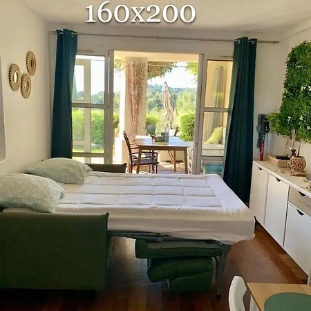 Apartment Premium Genius - Separee -vue -jardin Cloture -terrasse -parking - Piscine Chauffee Du 04 Avril Au 01 Novembre- Raphael Saint-Raphael (Var)