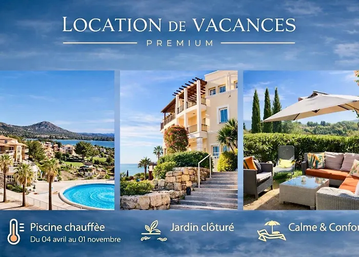 Premium Genius -vue -jardin Clôturé -terrasse -parking - Piscine Chauffée Du 04 Avril Au 01 Novembre- Raphaël Apartamento *